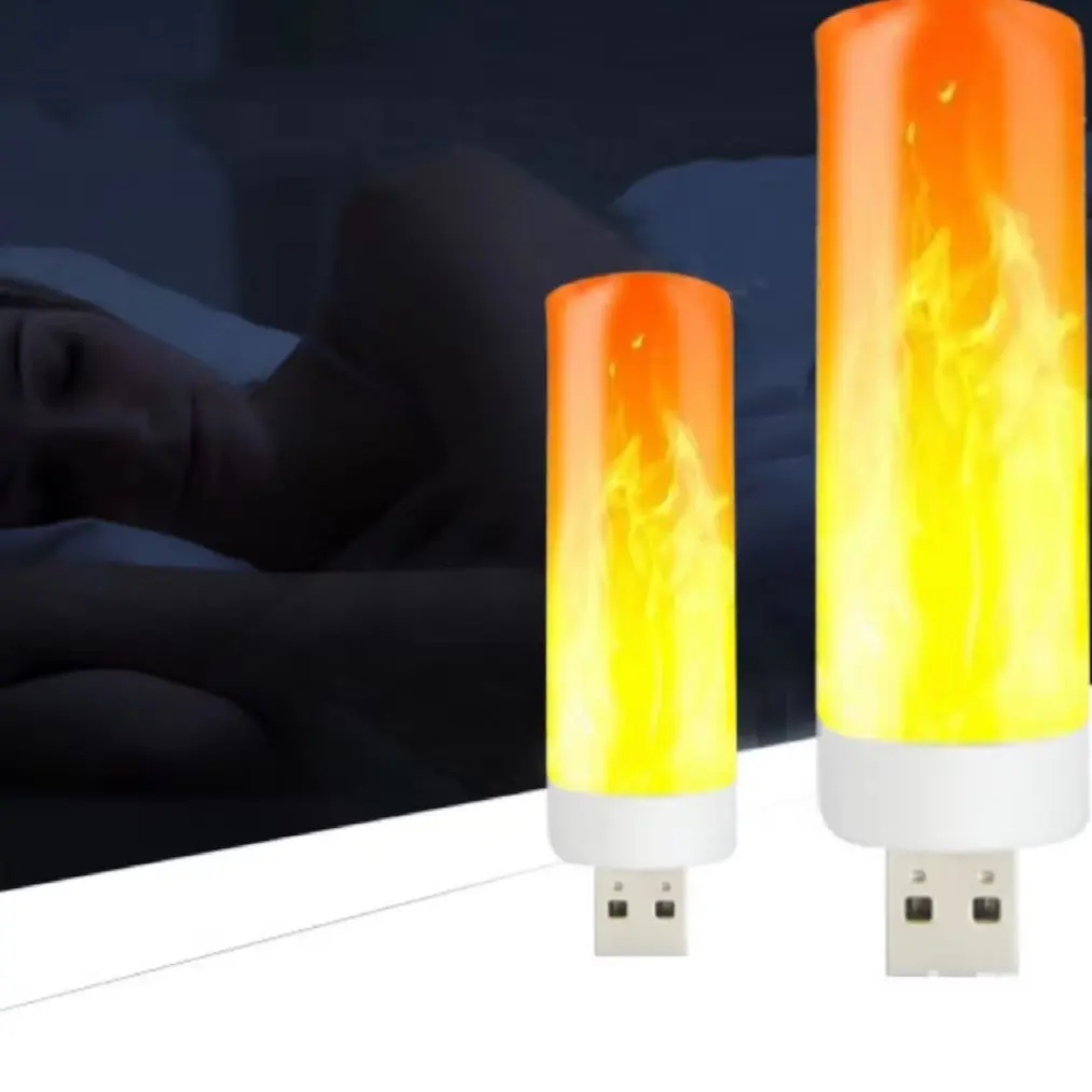 Best selling bedroom living room outdoor indoor home upgraded upside down led fire flame effect light bulb