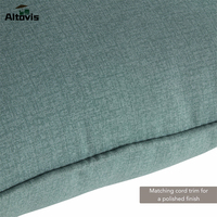 Ventes chaudes de remplacement étanche patio siège profond extérieur jardin métal chaise berçante coussin
