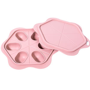 ชุดยางกัดซิลิโคนเกรดอาหารปราศจากสาร BPA ถาดน้ำแข็งที่ป้อนนมแม่พร้อมกล่องแช่แข็ง - Product Image 2