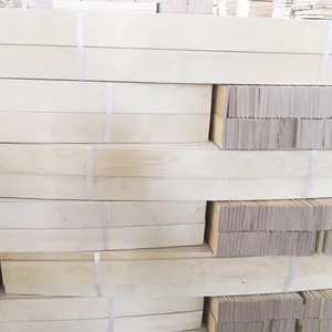 Grosir Poplar Penuh/Birch/Beech Bilah Tempat Tidur Kayu Melengkung atau Datar