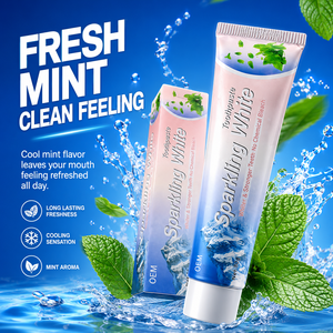Pasta Dental Personalizada de Marca Privada que Elimina la Placa, Frescura Durante Todo el Día, para Dientes Sensibles, Pura y Natural del <span class=keywords><strong>Himalaya</strong></span> - Product Image 4