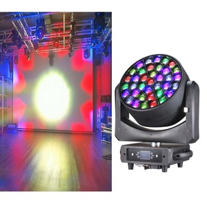 Luz de Escenario de Alta Potencia Tipo Ojo de Abeja con Control por Voz y Zoom, Cabeza Móvil para Eventos, Discotecas, Bares, Teatros, Bodas, Espectáculos y Fiestas - Product Image 3
