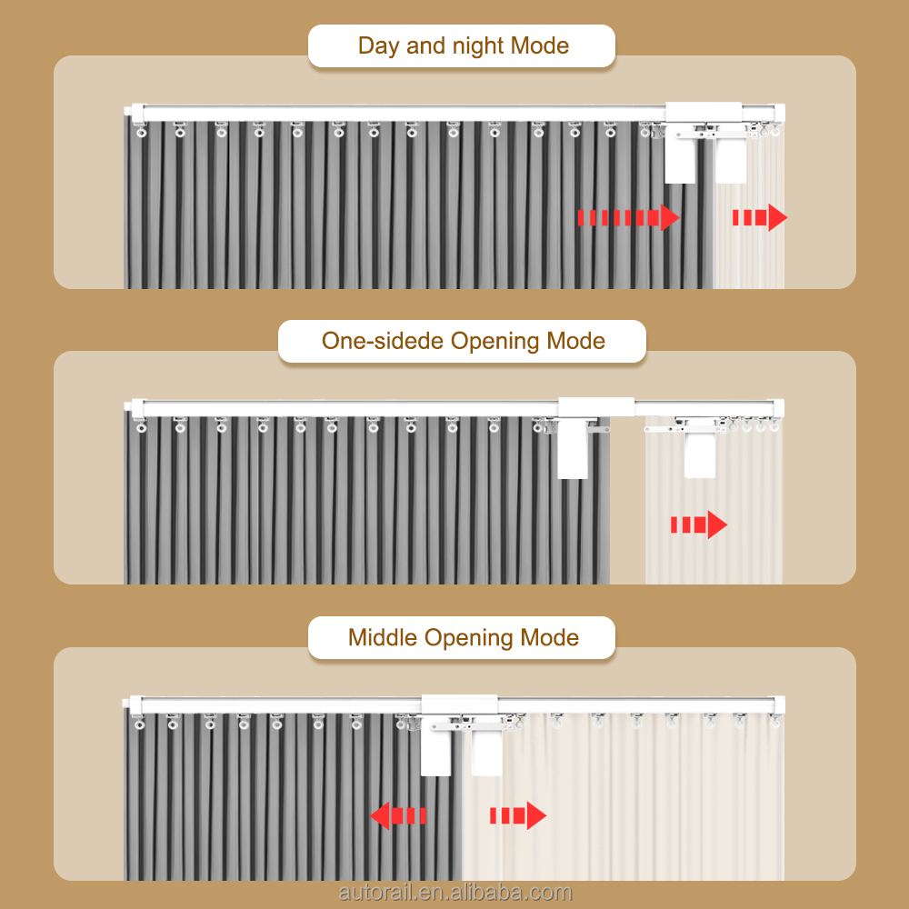 Smart Curtain Drivers Smart Curtain Robot Automated Curtain Motor Wave Ripple Fold S Curtains · image 16