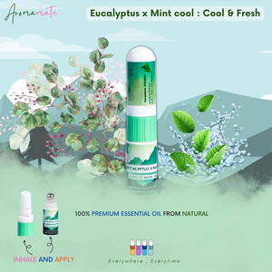 น้ำมันหอมระเหยอโรมาเธอราพีแบบ2-in-1สำหรับพ่นจมูกพลังงานสดชื่น - Product Image 5