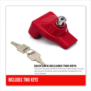 Nouveau Verrou de Frein à Air en Acier Forgé Robuste pour Remorque de Tracteur Anti-vol - Product Image 5