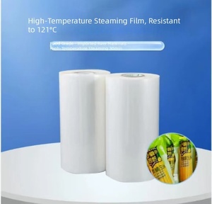 ฟิล์มเคลือบ PE ทนความร้อนสูง 121 องศา สำหรับฆ่าเชื้อด้วยน้ำ  สำหรับอาหาร  โปร่งใส  สำหรับ<span class=keywords><strong>นม</strong></span>สำเร็จรูป - Product Image 1
