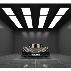 Offres Spéciales Super <span class=keywords><strong>Garage</strong></span> LED Lumineux Lavage De Voiture Lumières <span class=keywords><strong>Automobile</strong></span> Détaillant Panneau Lumières pour Voiture Atelier Lampe 4 Grille Système - Product Image 2