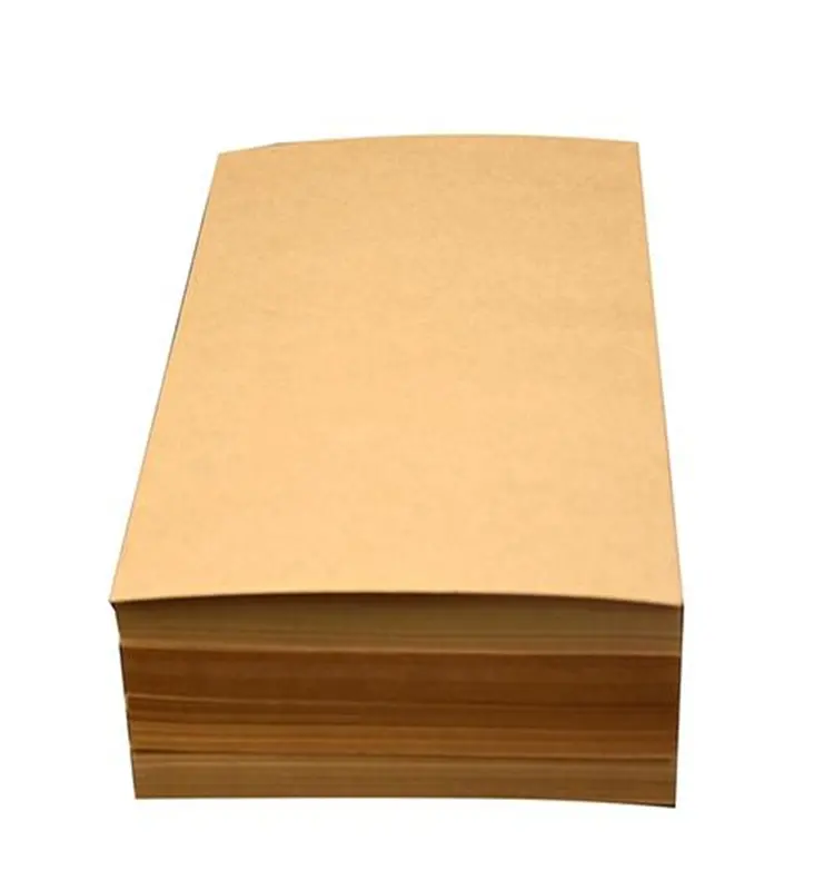 Goede Prijs Maagdelijke Houtpulp 230gsm Bruin Kraftpapier Voor Papieren Zak Verpakking