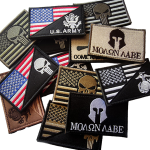Seal Team <span class=keywords><strong>Emblem</strong></span> USA Drapeau américain Patchs brodés Épingle de sécurité à la mode Tissu à coudre pour chapeaux Vestes Sacs à dos Uniformes - Product Image 2