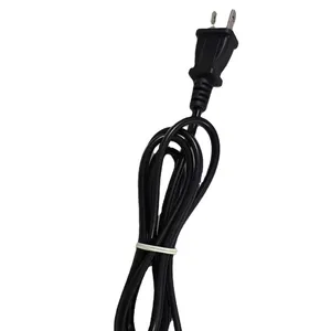 Japão PSE 2 Pin Electrical AC Power Cord 2 Core Extension Wire Cable 2 Prong Plug Elétrico Japonês