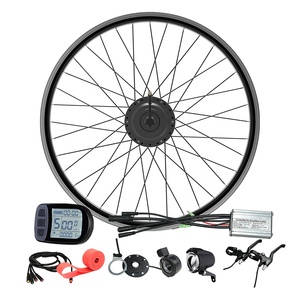Kit de conversion de vélo électrique <span class=keywords><strong>avec</strong></span> écran LCD, accélérateur et pédale, moteur moyeu 36V 250W pour roue arrière de vélo à deux roues – Vente en gros - Product Image 1