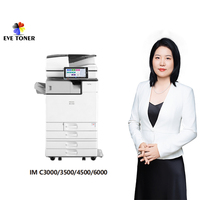 Photocopieur couleur A3 reconditionné EVEToner Ricoh MP C3503 C3003 B7025, machine de bureau d'occasion haute vitesse avec 25-4...