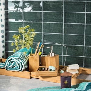 Dispensador de Jabón de Bambú para Hotel, Restaurante, Hogar, Baño, Dispensador de Desinfectante de Manos, Dispensador de Jabón de Cocina de Bambú Ecológico - Product Image 6