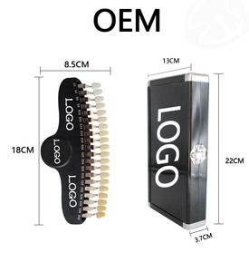 Guide de teinte dentaire en céramique pour blanchiment des dents et prothèses dentaires - Product Image 5