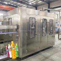 Machine automatique de fabrication de boissons carbonées, 1 pièce, ligne de Production cft, vaporisation d'eau, Soda, plante, pour vente