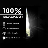 ARODDY Rideaux occultants thermiques en polyester de qualité supérieure, multi-patents, 62"L*42"W, pour studio et maison