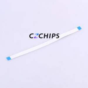 JS05A-18P-200-4-8 FFC Cable (Flexible Flat Cable) P=0.5mm Connector 18P 0.5mm 0.3mm Non-Inverting - Product Image 2