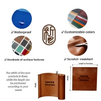 Cuir synthétique PU de haute qualité à motif crocodile, épaisseur 1 mm, résistant à l'usure, imperméable, écologique, résistant aux taches, pour chaise