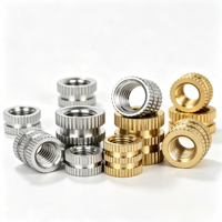 Fournisseur direct d'usine : inserts moulés sur mesure usinés par CNC, écrous en fer, écrous en laiton et autres écrous en divers matériaux, fabriqués en Chine