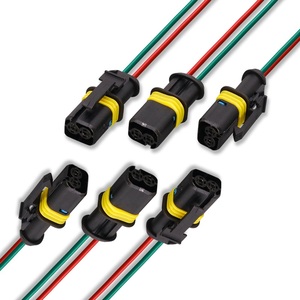 DJ7028A-1.5-21スターターリレーソケットワイヤー2穴防水自動車バット接続ケーブル - Product Image 6