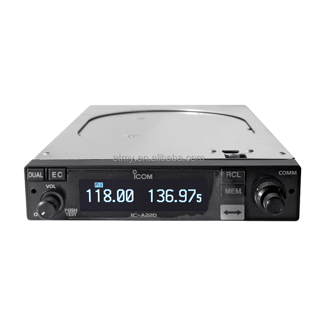 Selling ICON VHF AIR BAND TRANSCEIVER IC-A220 VHF Radio Air Band Frequency AM FM Transceiver