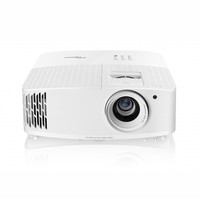 Projecteur LED Optoma UHZ616, compatible 4K, 3D intégré, 4000 lumens ANSI, portable pour les entreprises et l'éducation