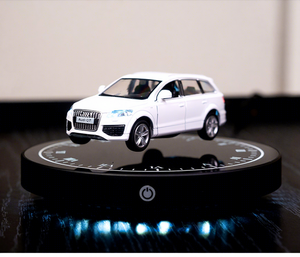 1:36 Double-door Compact Audi-Q7 <b>Metal</b> Model Decor Collectible <b>Shelves</b> Magnetic Levitation Floating Diecast Car Fans Halloween - Product Image 1