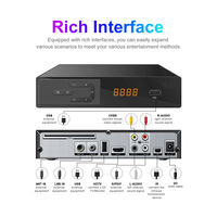 Boîtier TV numérique par satellite MeeCast Combo HD DVB-S2/T2/C H.265 GX6605H Wi-Fi double bande métallique DLNA USB PVR Garantie 12 mois