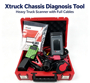 Outil de diagnostic de châssis Xtruck avec câbles complets, scanner pour camions lourds pour ZF FAST AMT ABS EBS ECAS WABCO KNORR - Product Image 1
