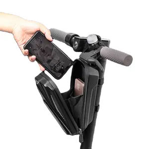 sert çanta taşıma çantası Suppliers-Yeni tasarım su geçirmez sert EVA Scooter çantası seyahat taşıma ön asılı bisiklet saklama kutusu elektrikli scooter çantası
