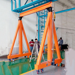 Chine Fabricant grue portique <span class=keywords><strong>maison</strong></span> avec palan à chaîne électrique 2-5 10 tonnes - Product Image 4