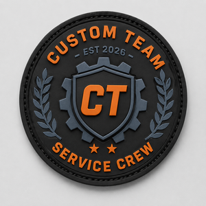 Etiqueta 3D en relieve OEM, insignia de PVC con gancho y bucle, logotipo de letras de goma suave, parche de silicona de PVC personalizado - Product Image 1