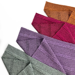 Bán buôn darlon một bên chải không thường xuyên sườn 4way kéo dài dệt Polyester Spandex vải telas cho đồ ngủ và thể thao - Product Image 3