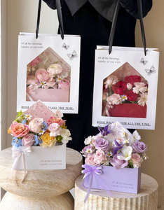 Nuevos Modelos Disponibles en Múltiples Colores, Exquisitas Cajas de Flores para Empaque de Regalos con Flores Frescas - Product Image 3