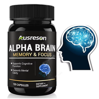 Ausreson Capsules Naturelles Alpha-GPC – Complément Alpha Brain pour la Mémoire et la Santé – Marque Privée Alpha GPC Alpha Brain