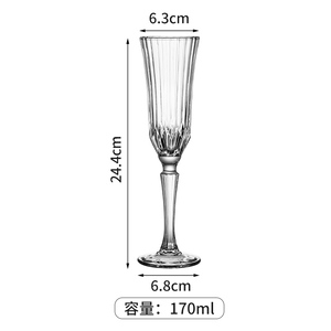 Copa de <span class=keywords><strong>Vino</strong></span> Vintage de Cristal con Tallo, Estilo Europeo, Elegante y Única, para <span class=keywords><strong>Vino</strong></span> <span class=keywords><strong>Blanco</strong></span> y Tinto, para Champán - Product Image 2