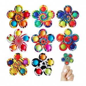 Jouets anti-stress POPIT en silicone personnalisés en gros, amusants, pour soulager le TDAH, jouets de décompression personnalisés, jouets d'anniversaire pour enfants - Product Image 1