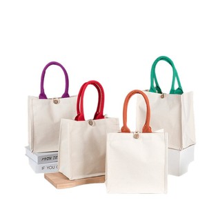Bolsa de Lona Tridimensional Personalizada KOYA, Bolsa de Hombro de Algodón en Blanco Lista para Usar, para Compras, Logotipo Personalizado al por Mayor - Product Image 2