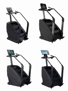 Máquina de Escaleras para <span class=keywords><strong>Ejercicios</strong></span> Cardiovasculares, Escaladora Inteligente con Pantalla Táctil LCD para Entrenamiento de la Parte Inferior del Cuerpo - Product Image 6
