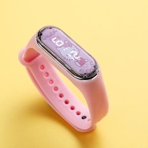<span class=keywords><strong>Anime</strong></span> cartoon grand écran bracelet montre étanche tactile lumière blanche LED montre électronique école primaire dessin animé montre - Product Image 3