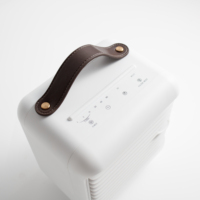 Nouveau ventilateur USB sans pales 2025 avec lumière UV, moteur DC, contrôle tactile, minuterie, mini, design élégant, électrique, faible bruit, 3 vitesses, portable