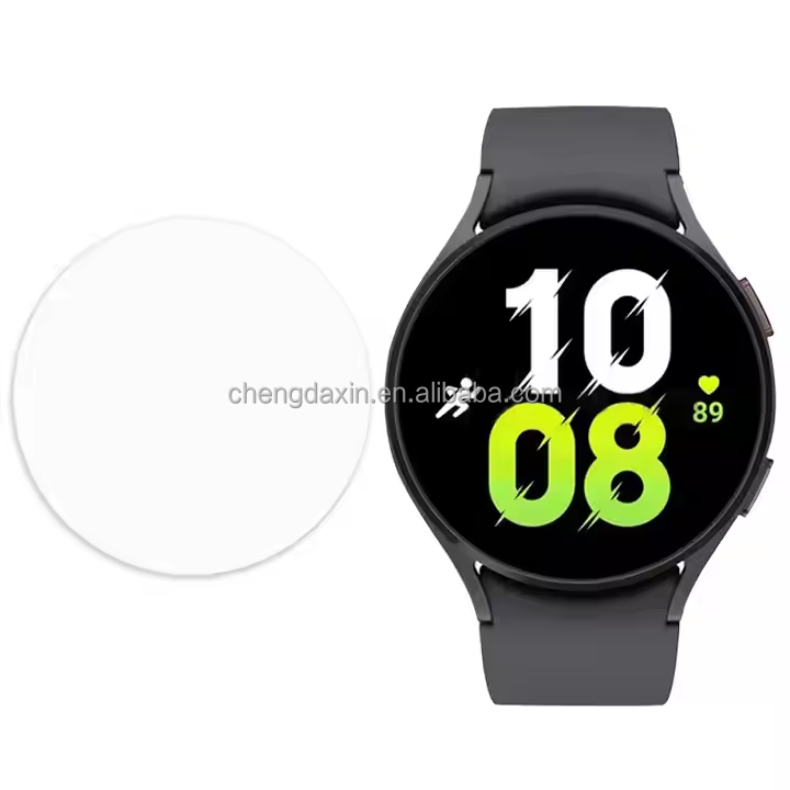 Для Samsung Galaxy Watch 4 5 6 7 44 мм 40 мм закаленное стекло крышка экрана Смарт-часы против царапин HD прозрачная пленка