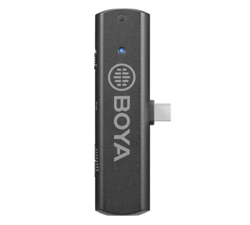 BY-WM4 PRO K5 K3 2.4G Wireless Lavalier Microphone Receiver for Iphone ipad IOS and Android Devices System