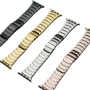 Acier inoxydable de haute qualité pour bracelets iWatch pour <span class=keywords><strong>Bracelet</strong></span> en métal 38mm 40mm 41mm 44mm 45mm 49mm <span class=keywords><strong>Bracelet</strong></span> en métal pour <span class=keywords><strong>Apple</strong></span> <span class=keywords><strong>Watch</strong></span> - Product Image 1