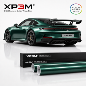 ฟิล์มใสกันรอยรถยนต์ XP3M Martin Racing Green OEM Gloss TPU สีเขียวมรกต หนา 7.5 มิล ซ่อมแซมตัวเองได้ ป้องกันรอยขีดข่วน ป้องกันสีเหลือง ขนาด 1.52x15 เมตร - Product Image 2