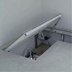 Porte d'escalier invisible pour sous-sol, couvercle escamotable motorisé pour salle de rangement et <span class=keywords><strong>chambre</strong></span> secrète - Product Image 1
