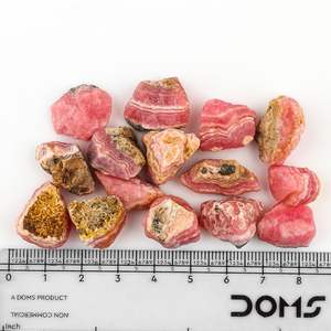 Piedra Preciosa Natural de Rodocrosita Yashee, Cristales Sueltos de Roca Rosa para Joyería, Piedra Curativa de Forma Irregular - Product Image 4