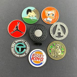 <b>Golf</b> Metal Magnetic Cap Clip Enamel Ball Marker 25mm Strong Magnetic Outdoor Use - Product Image 3