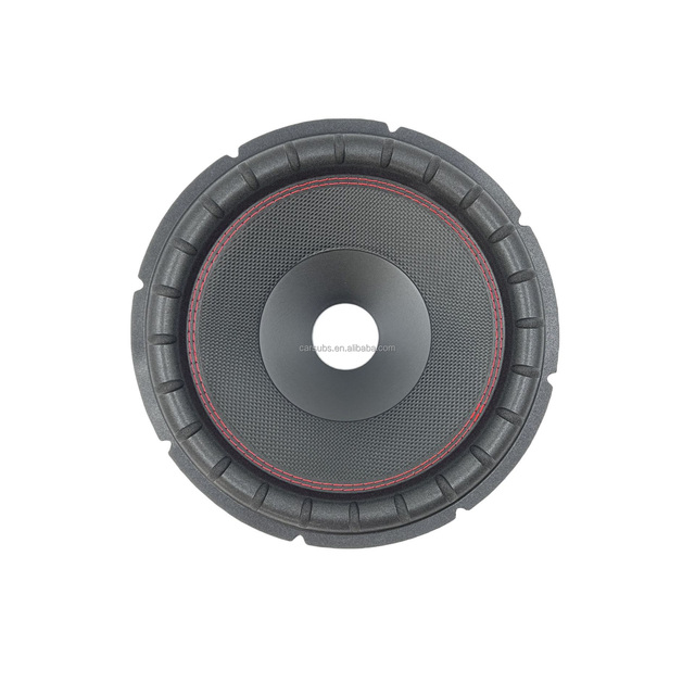 12 Inch Car Audio SPL Subwoofer Speaker Cone Accessories Basket Car Stitch Paper Cone Assemble Spare Parts