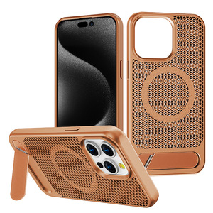 Ma Thuật Vô Hình Vỏ Từ Tính Cho <span class=keywords><strong>iPhone</strong></span> 12 13 14 15 Pro Max Tổ Ong Làm Mát Lưới Thiết Kế Trên PC Điện Thoại Di Động Trường Hợp - Product Image 6